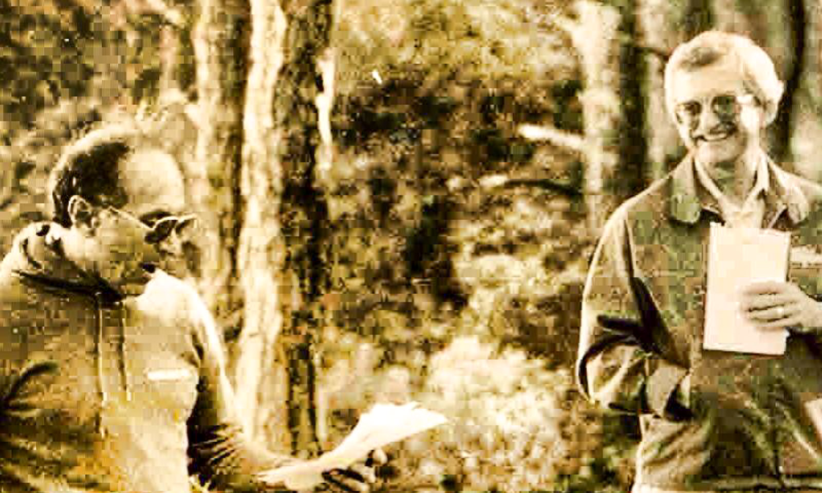 Joel Wolfson and David Silverman, founders of Camp Wingate Kirkland